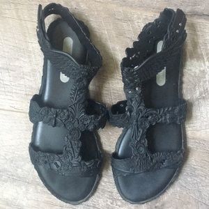 Black jelly Sandals